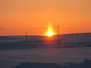 Kotzebue sunset, Arctic Alaska