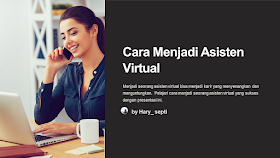 Cara Menjadi Asisten Virtual