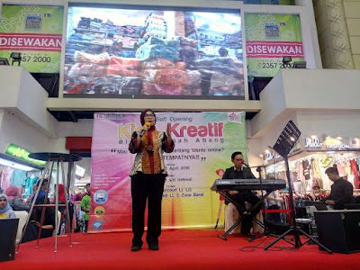 Kegiatan Launching Kiosk Kreatif Blok B Tanah Abang