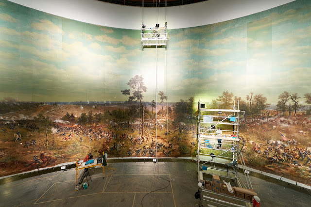 Atlanta History Center Unveils Restored 1886 Cyclorama Depicting 1864 Battle of Atlanta