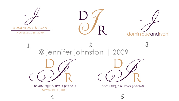 wedding monograms for