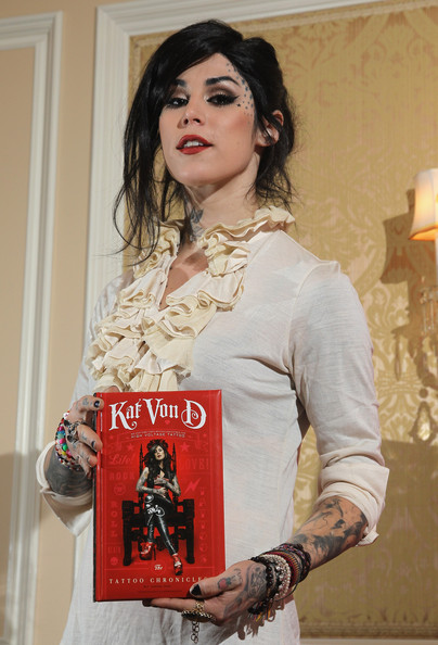 Kat Von D is a professional tattoo artist for 