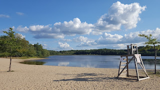 and before the movie, Beaver Pond looked very inviting!