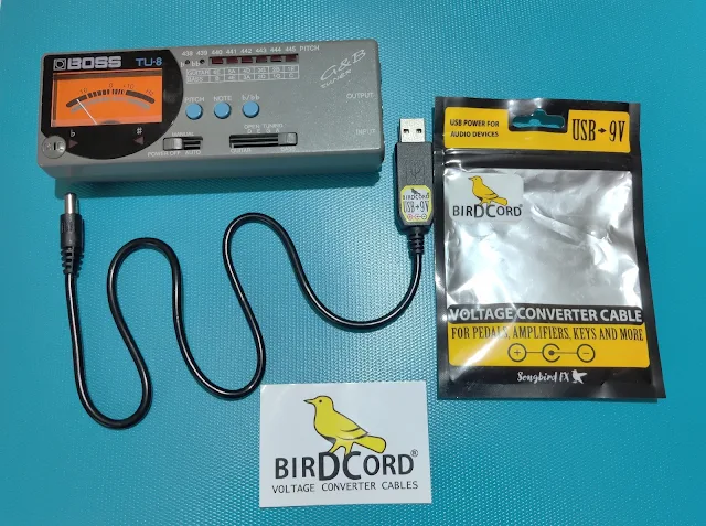 Legacy Support Use Case BirDCord USB Roland BOSS TU-8 Chromatic Tuner