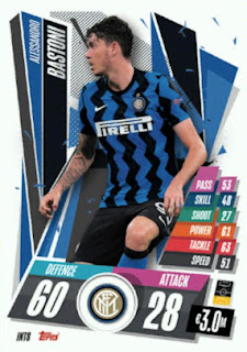 Topps Match Attax 2020-2021 FC Internazionel Milano Set