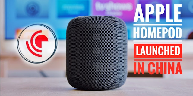 apple homepod launched in china