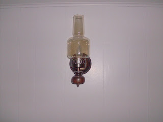 wall sconce, amber glass, tj's green adventure