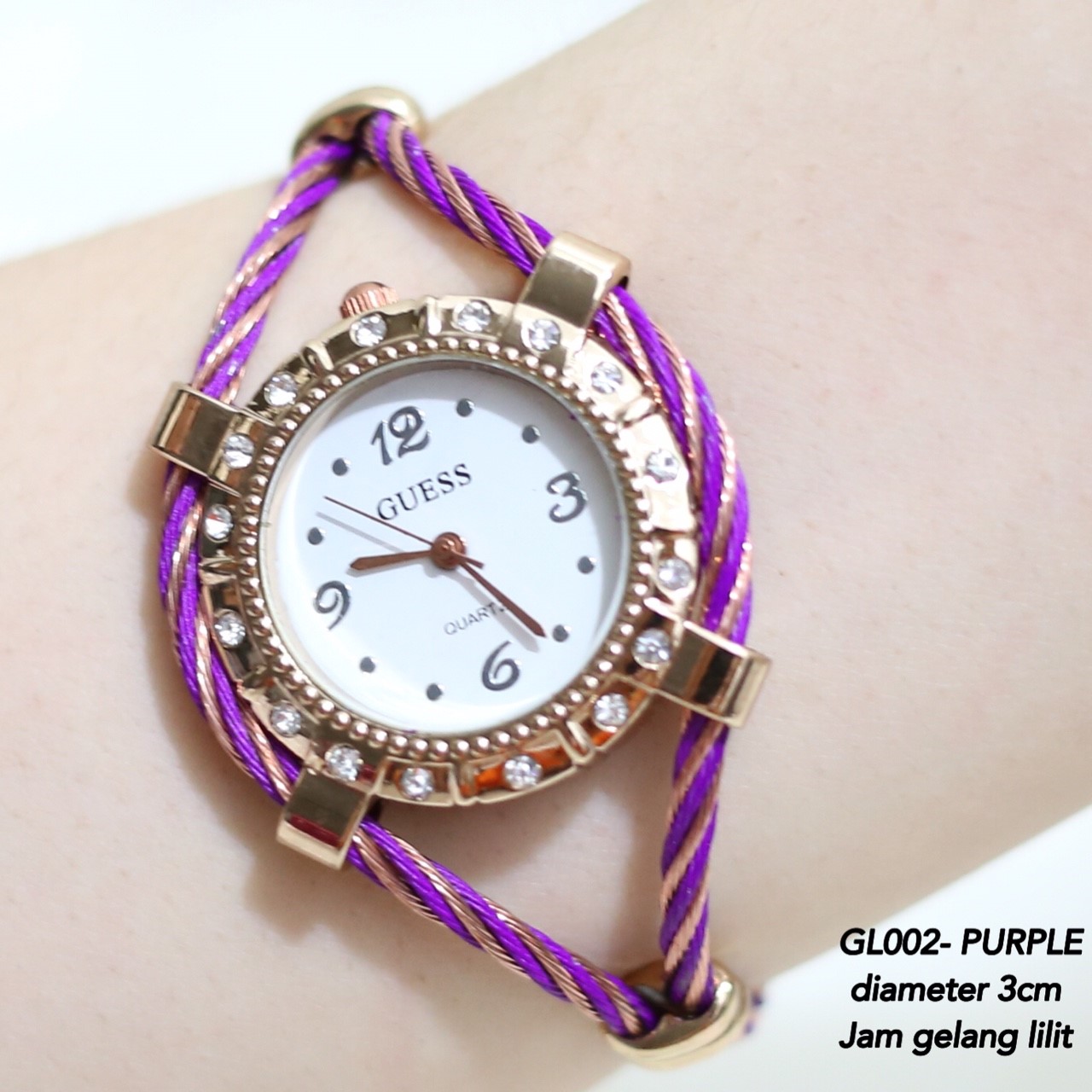 Jam Guess Lilit GL002 + Gratis Box Cantik