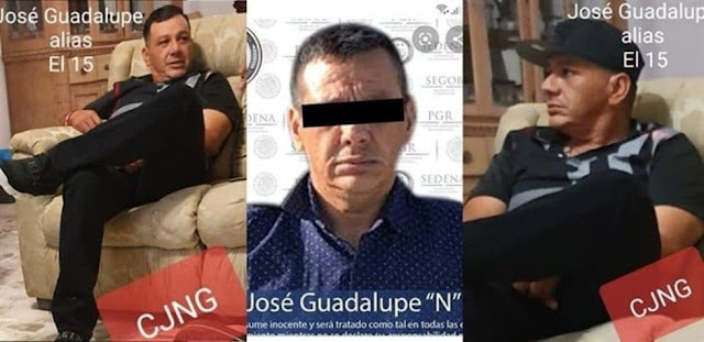 Muere "El 15" o "Don Lupe" en enfrentamiento y tras estallarle una granada que iba arrojar líder del CJNG, sus sicarios secuestran ambulancia y la escoltan hasta el hospital, tras morir se robaron su cuerpo