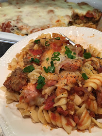 Crock Pot Meat Lovers Casserole, Chasing Saturdays