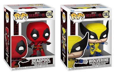Deadpool & Wolverine Pop! Marvel Studios Vinyl Figures by Funko