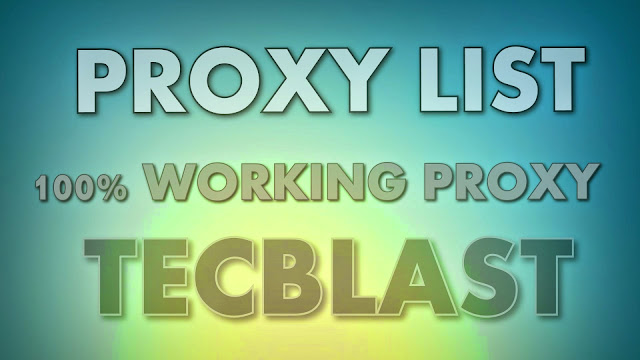 latest proxy list, Proxy List 7 September 2015