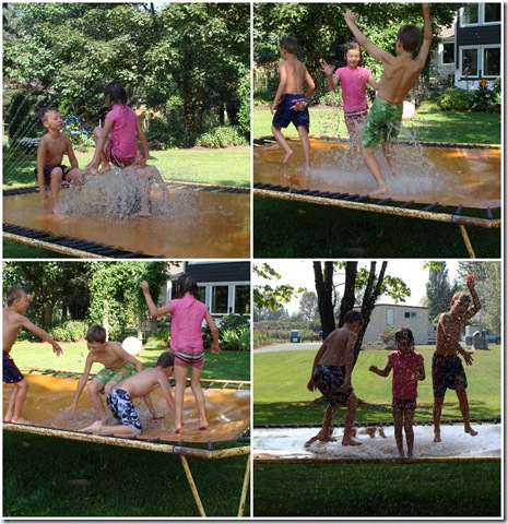 Trampoline fun