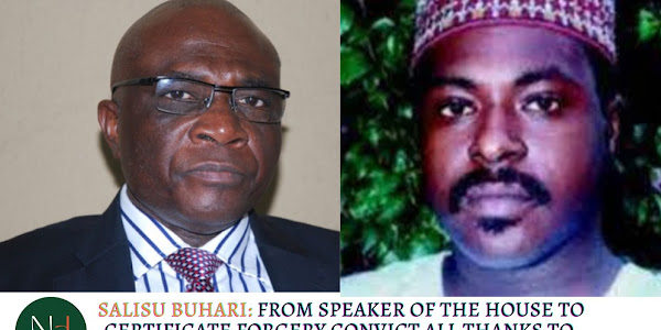 Salisu Buhari: From Speaker of The House to Certificate Forgery Convict All Thanks To Bayo Onanuga