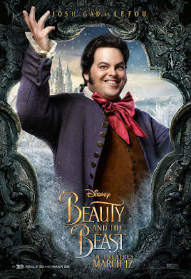 La Bella y la Bestia 2017 - disney - poster Josh gad