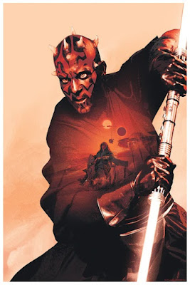 San Diego Comic-Con 2022 Exclusive Star Wars: The Phantom Menace “At Last We Will Have Revenge” Print by Devin Schoeffler x Dark Ink Art x Acme Archives