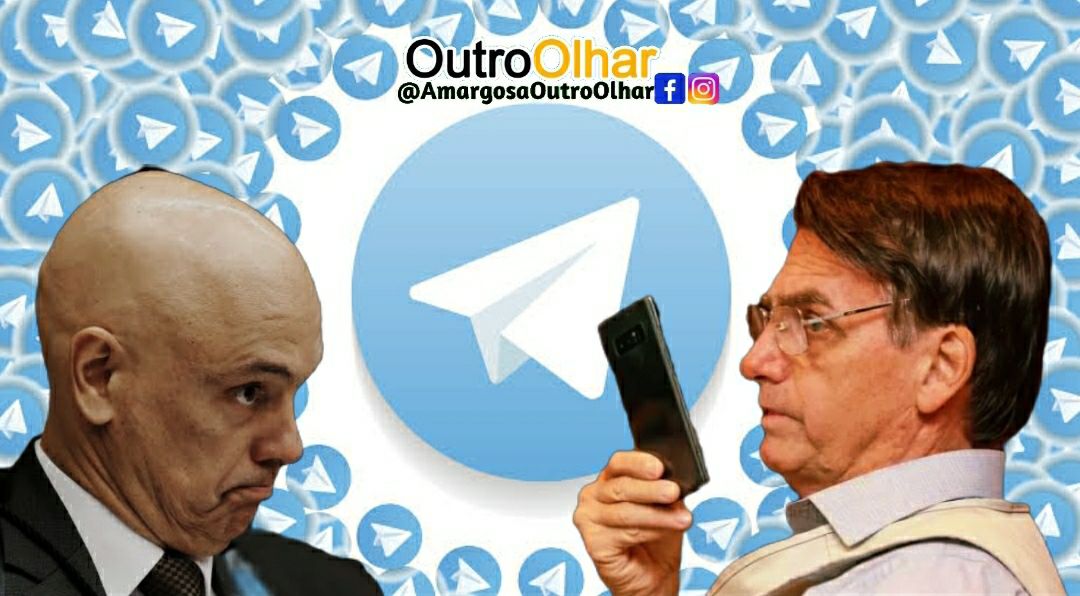 OUTRO OLHAR: ALEXANDRE DE MORAES MANDA BLOQUEAR O TELEGRAM NO BRASIL, GOVERNO RECORRE ATRAVÉS DA AGU