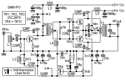 10 Watt Linier Amplifier