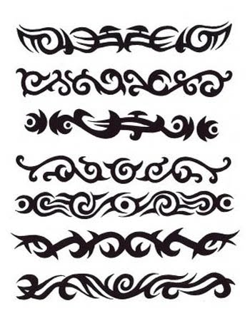 tribal armband tattoo designs