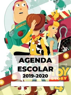 Agenda Escolar Editable Toy Story