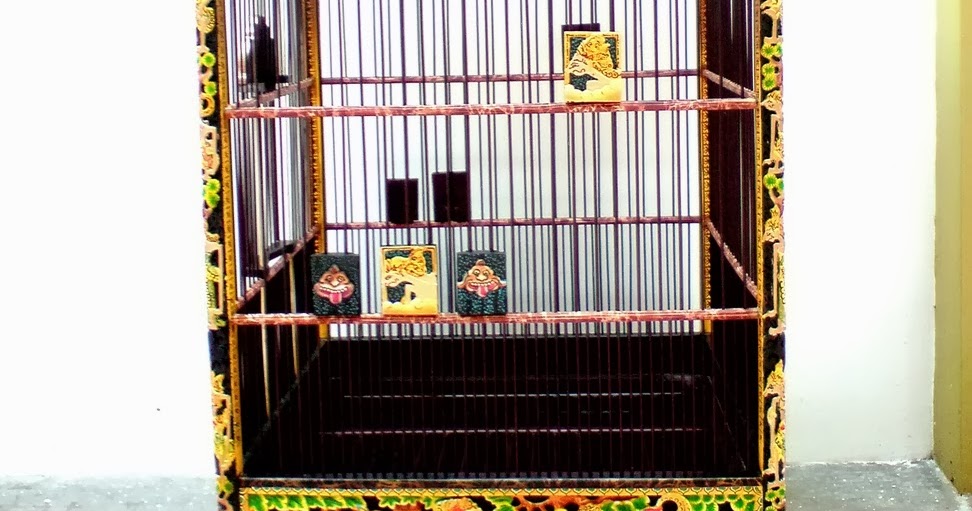 Gambar sangkar burung ukiran jepara