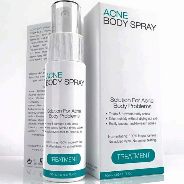 Azanis Acne Body Spray Murah