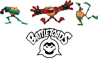 vetor game Battletoads 2020