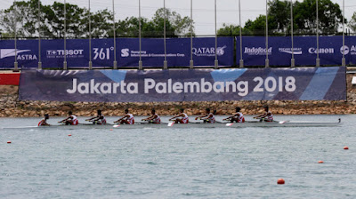 Tim Dayung Indonesia Berhasil Masuk ke Final Asian Games 2018 di 8 Nomor