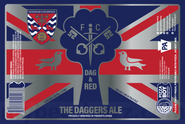 Pizza Boy and Dagenham & Redbridge Team Up For Dag & Red The Daggers Ale Cans