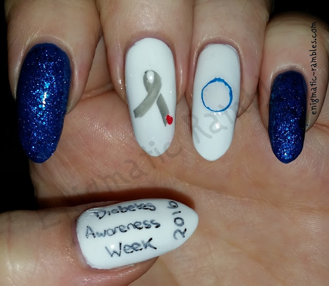 Diabetes-Diabetic-Awareness-Week-2016-Nails-Nail-Art-#diabetesawareness-#diabetesweek- #thisisdiabetes