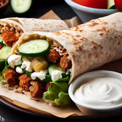 Mediterranean wrap
