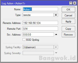 Setting Mikrotik To Rsyslog