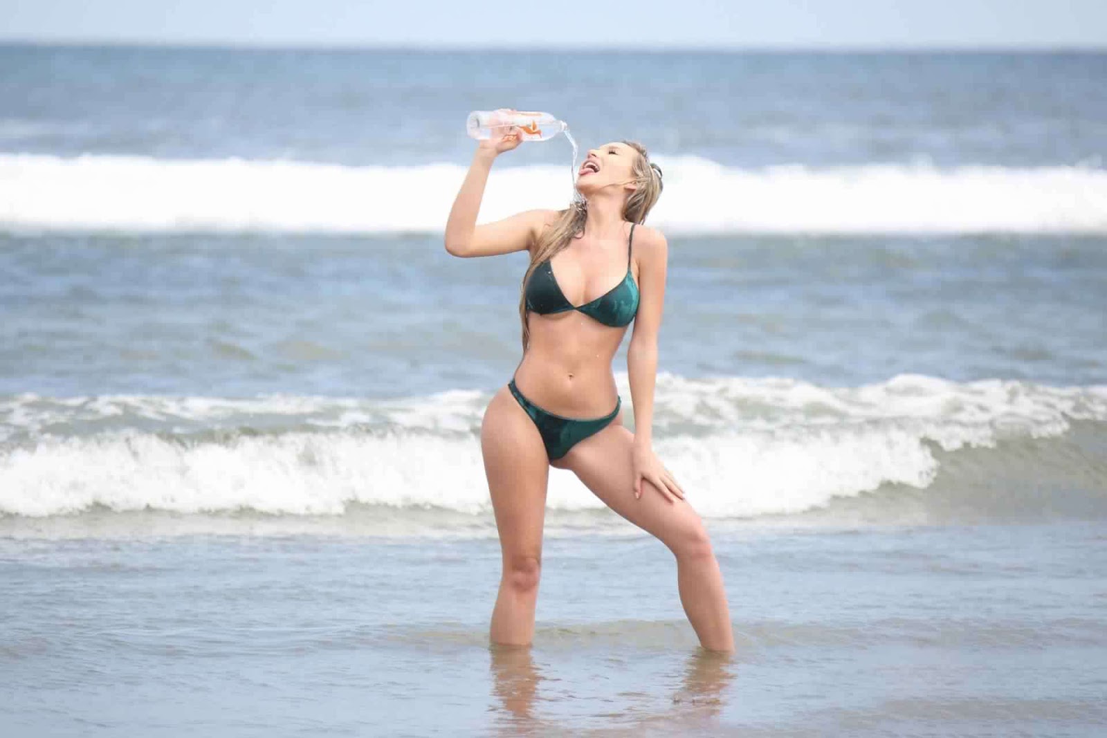 Trista Mikail for 138 Water Bikini Photoshoot in Malibu