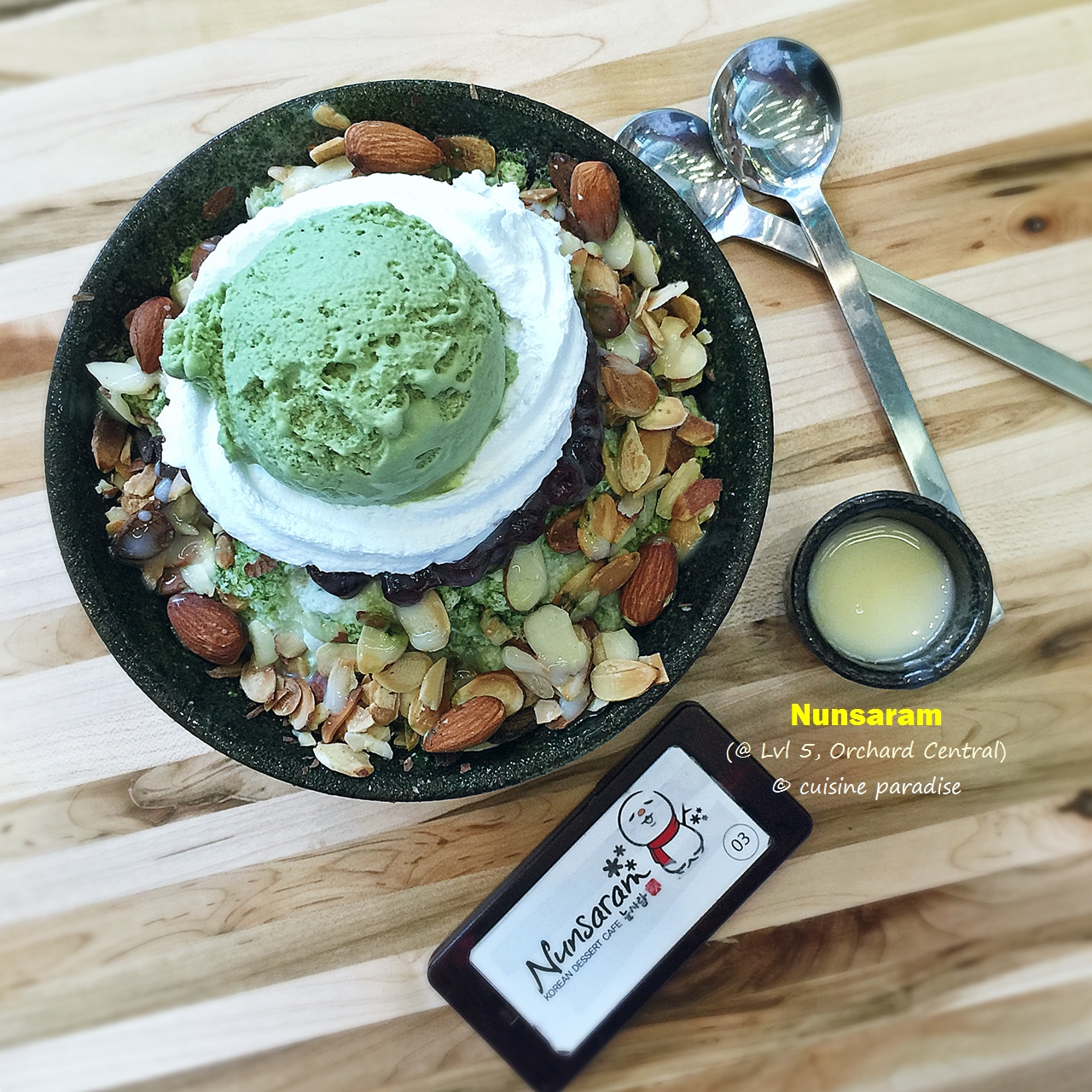 Cuisine Paradise Singapore Food Blog Recipes Reviews And Travel Korean Dessert In Singapore Bingsu Vs Soft Serve Ice Cream