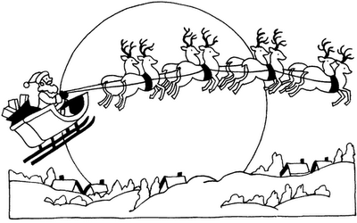 The Holiday Site: Santa Claus Coloring Pages