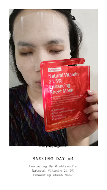 [Monthly Project] #25 7-Day Sheet Mask Challenge (feat. By Wishtrend)