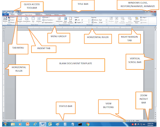 Resultado de imagen para microsoft word parts