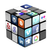 cubo de redes sociales