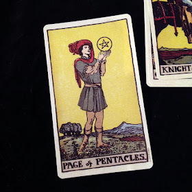錢幣侍衛 Page of Pentacles 