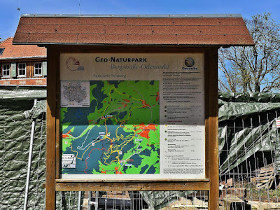 Infotafel des Geo-Naturparks