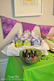 How to throw a Budget-Friendly pajamas and panacakes party at home! All the details at serenitynowblog.com