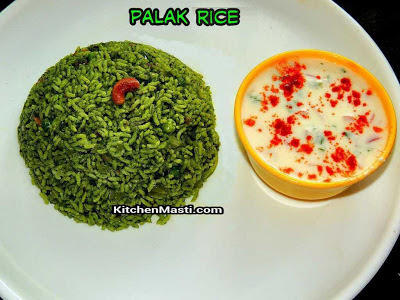 palak rice