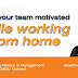 5 Tips Keep your team motivated while working from home  I CMMU Mahidol