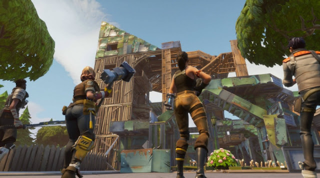 Fornite lanza mejoras en las construcciones 