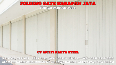 GAMBAR, FOLDING GATE, HARAPAN JAYA, HARGA, FOLDING GATE, PER METER, TERBARU, 2024