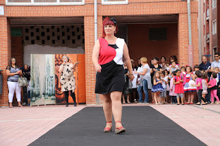 pasarela de moda en el Día de Rontegi