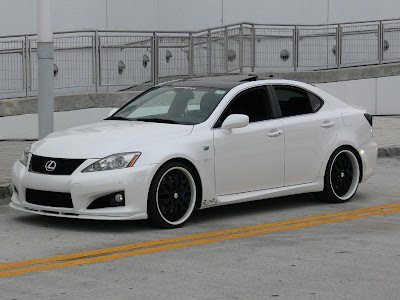 white lexus isf wallpaper