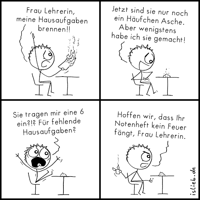 Feueralarm Comic