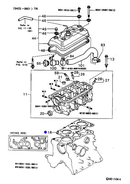 KP Gasket: Daihatsu Mira 550cc Engine