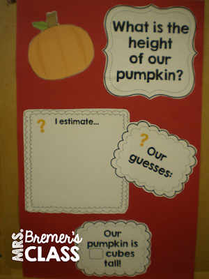 Lots of fall pumpkin activities for Kindergarten!
